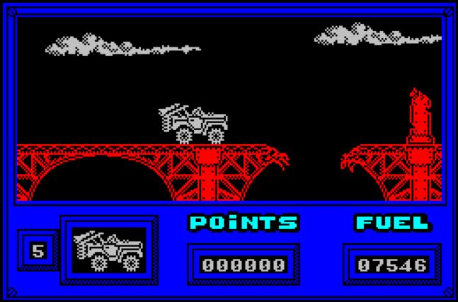 Army Moves - ZX Spectrum game screenshot (1987) by Dinamic